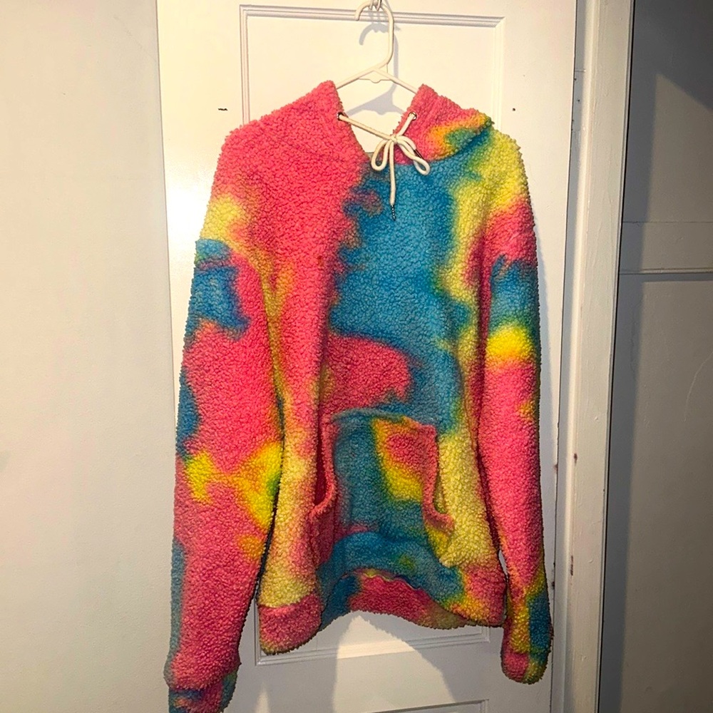 Cotton Candy Sherpa Hoodie